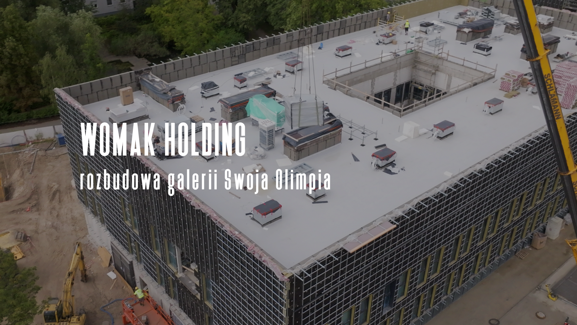 WOMAK Holding rozbudowa galerii Swoja Olimpia